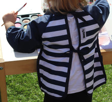 Load image into Gallery viewer, Snazzy Kid Stripe Bib with Travel Pouch
