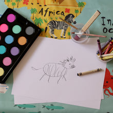 Load image into Gallery viewer, Snazzy Kid Non-Slip Splash Mat
